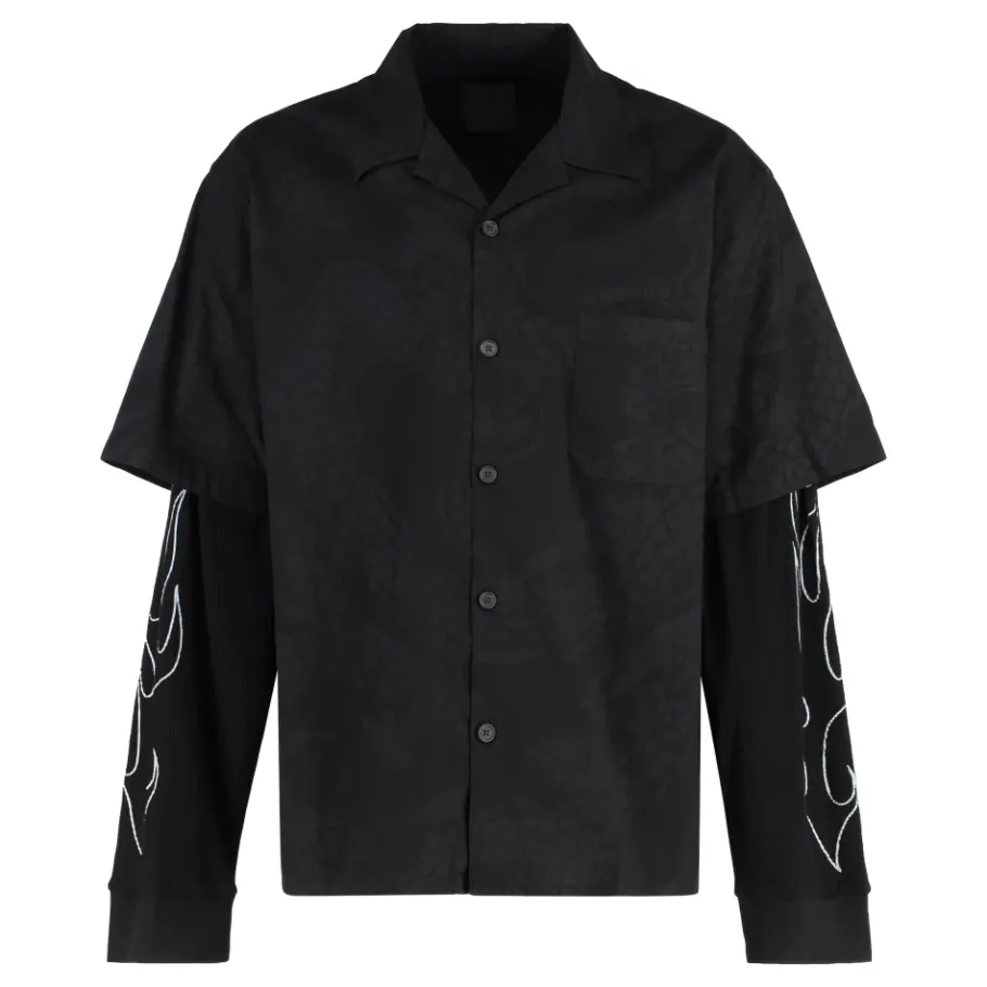 Givenchy Katoenen overhemd-Heren Overhemden