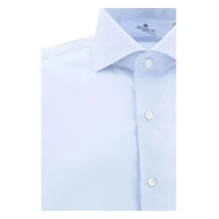 Finamore Katoenen overhemd met knoopsluiting en verstelbare manchetten-Heren Overhemden