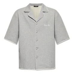 Balmain Katoenen shirt met logo-Heren Overhemden