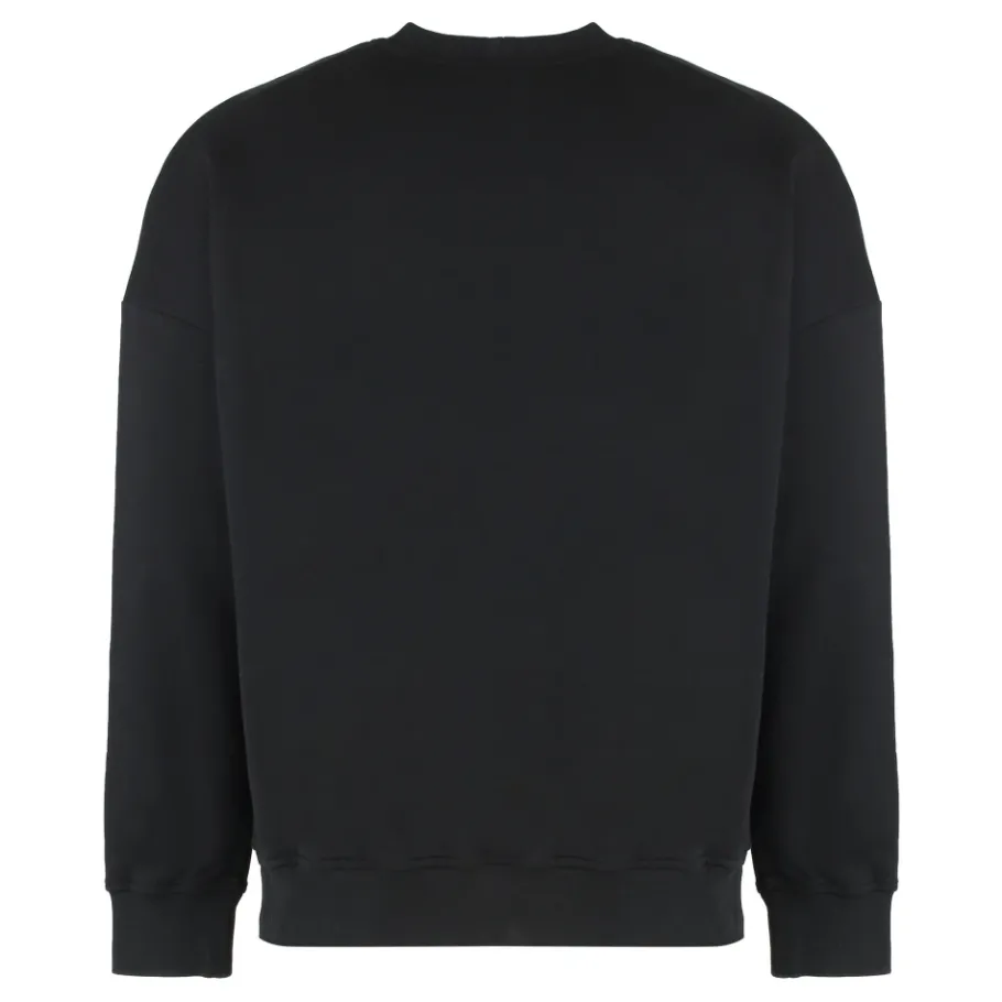 Rick Owens Katoenen sweatshirt met ronde hals-Heren Truien & Vesten