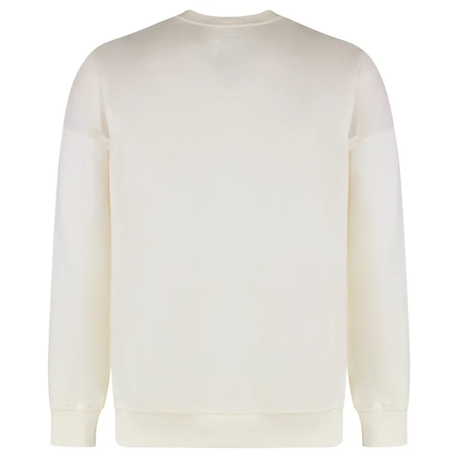 Rick Owens Katoenen Sweatshirt met Ronde Hals-Heren Truien & Vesten