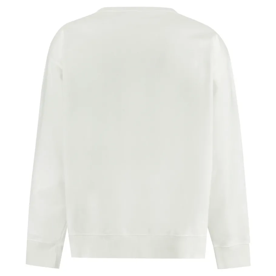 Maison Margiela Katoenen sweatshirt met ronde hals-Heren Truien & Vesten