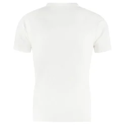 Maison Margiela Katoenen T-Shirt met Knit-Heren Shirts