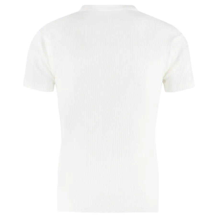 Maison Margiela Katoenen T-Shirt met Knit-Heren Shirts