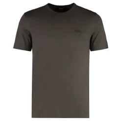 Zegna Katoenen T-shirt met ronde hals-Heren Shirts