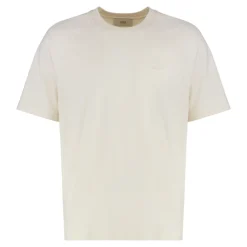 Ami Paris Katoenen T-shirt met ronde hals-Heren Shirts