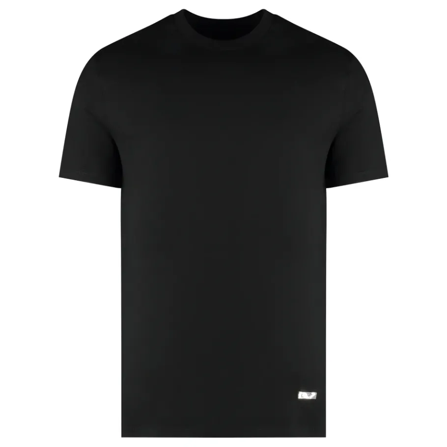 Jil Sander Katoenen T-shirt met ronde hals-Heren Shirts