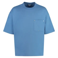 Bottega Veneta Katoenen T-shirt met ronde hals-Heren Shirts