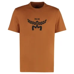 MCM Katoenen T-shirt met ronde hals-Heren Shirts