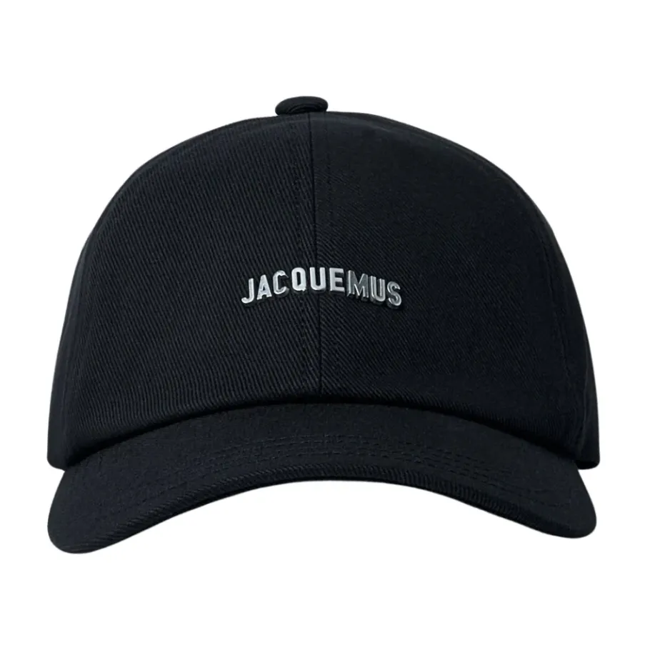 Jacquemus Katoenen Twill Logo Baseballpet-Heren Petten