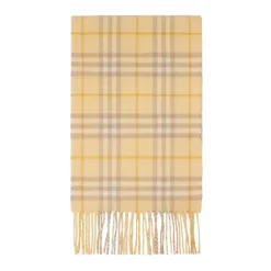 Burberry Kinderen Grijs Geruit Print Sjaal-Heren Sjaals