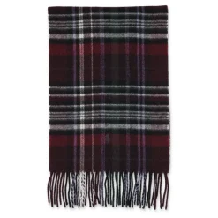 Polo Ralph Lauren Klassiek Geruit Patroon Wollen Sjaal-Heren Sjaals