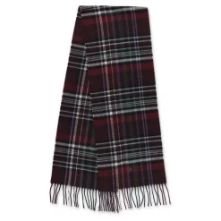 Polo Ralph Lauren Klassiek Geruit Patroon Wollen Sjaal-Heren Sjaals