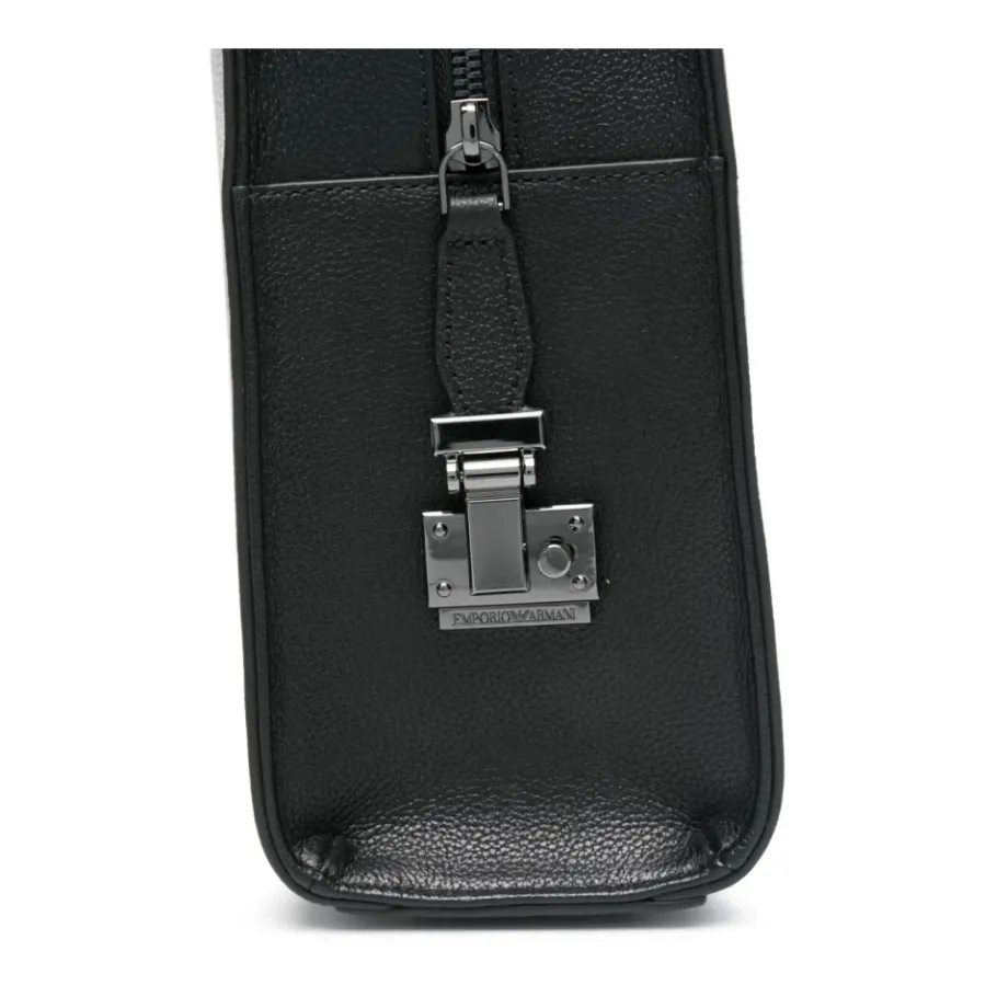 Emporio Armani Klassieke Aktetas Tas-Heren Tassen