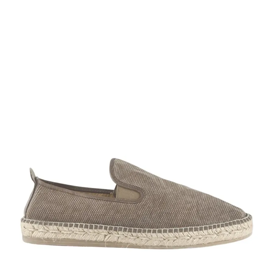 Espadrilles Klassieke Bruine Loafer Schoen-Heren Espadrilles