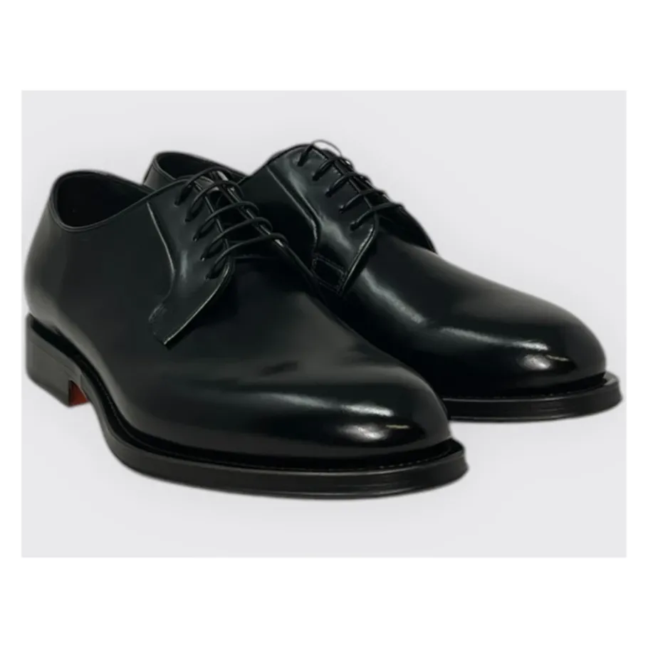 Santoni Klassieke Derby Schoenen Ensley Collectie-Heren Nette Schoenen