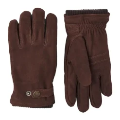 Hestra Klassieke Lederen Handschoenen met Primaloft Vulling-Heren Handschoenen