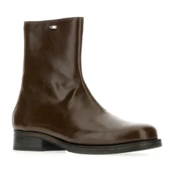 Our Legacy Klassieke Leren Laarzen voor Mannen-Heren Laarzen