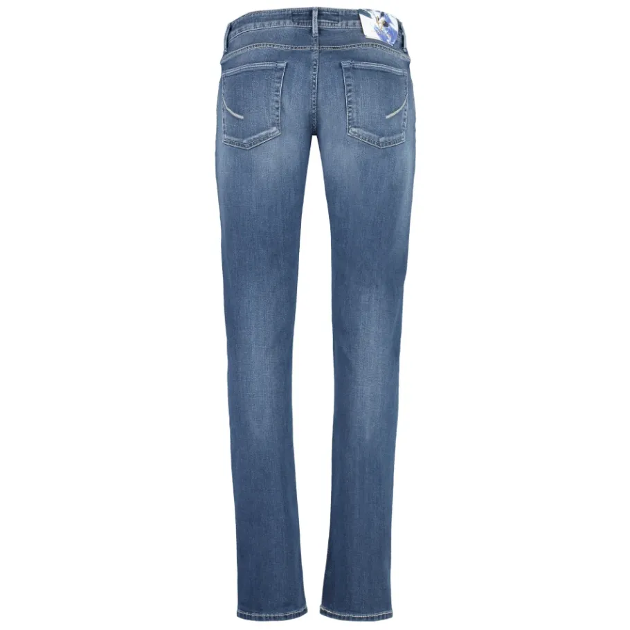 Hand Picked Klassieke Straight-Leg Jeans-Heren Jeans