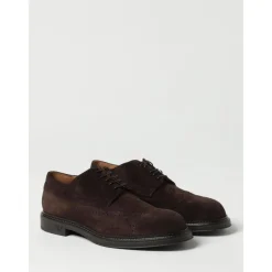 Emporio Armani Klassieke Suède Brogue Veterschoenen-Heren Nette Schoenen