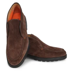 Santoni Klassieke Suede Chukka Boot-Heren Laarzen