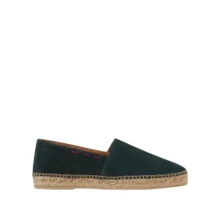 Kiton Klassieke Suede Espadrilles Jute Zool-Heren Espadrilles