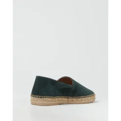 Kiton Klassieke Suede Espadrilles Jute Zool-Heren Espadrilles