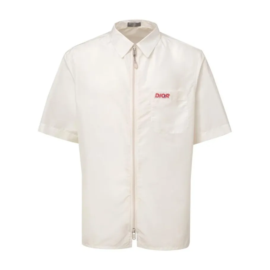 Dior Klassieke te Polyester Button-Up Shirt-Heren Overhemden