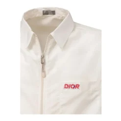 Dior Klassieke te Polyester Button-Up Shirt-Heren Overhemden