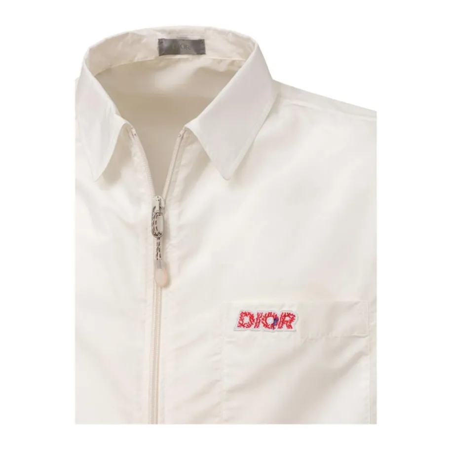 Dior Klassieke te Polyester Button-Up Shirt-Heren Overhemden