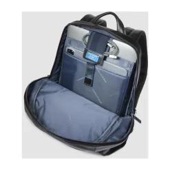 Piquadro Kleine laptoprugzak met iPad-vak-Heren Rugzakken