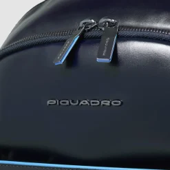 Piquadro Kleine rugzak voor 14 inch computer en iPad-Heren Rugzakken