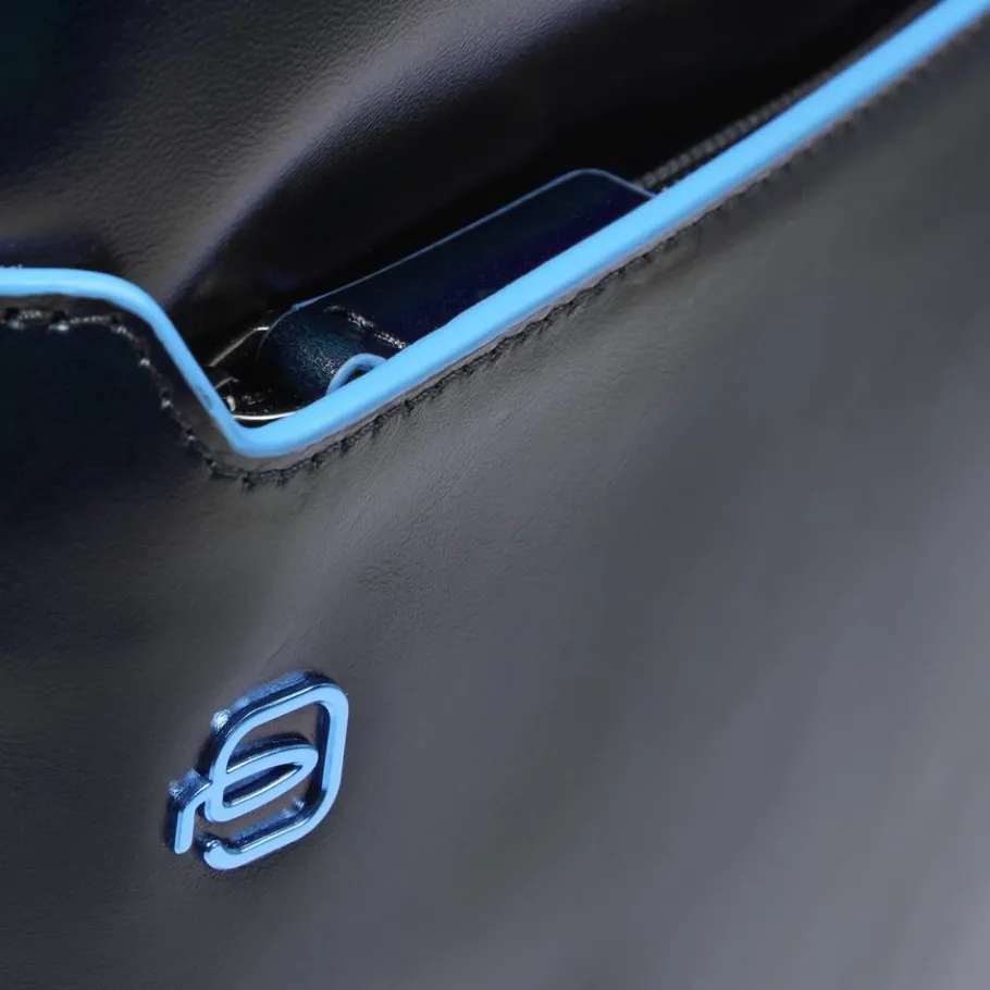 Piquadro Kleine rugzak voor 14 inch computer en iPad-Heren Rugzakken