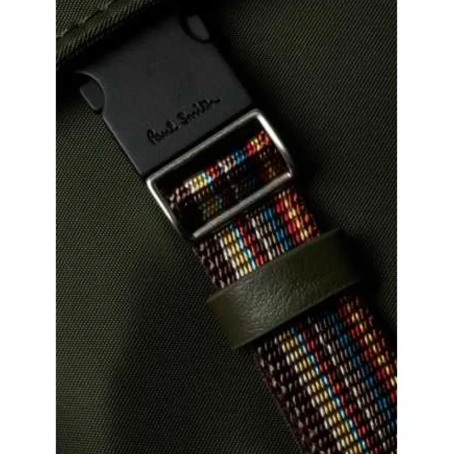 Paul Smith Kleine schoudertas met kenmerkende streep-Heren Tassen