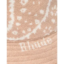 Rhude Knit Script Bucket Hat-Heren Hoeden