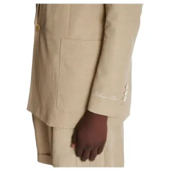 Balmain 1-knoopsjas van soepel canvas-Heren Jassen