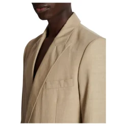 Balmain 1-knoopsjas van soepel canvas-Heren Jassen