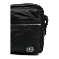 Stone Island Kompas-Patch Schoudertas-Heren Tassen