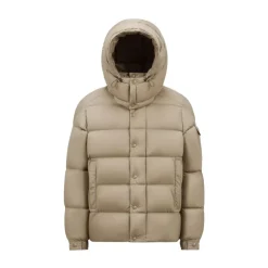 Moncler Korte donsjas met afneembare capuchon-Heren Jassen