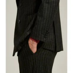 Kiton Krijtstreep Wol Kasjmier Pak-Heren Kostuums