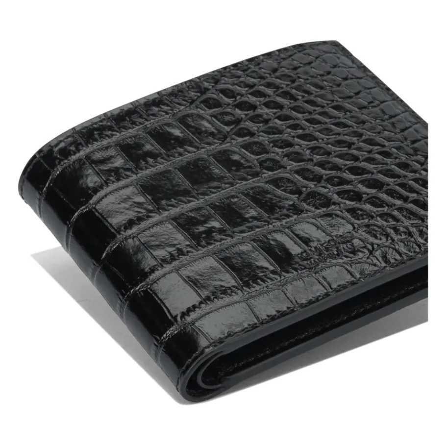 Tom Ford Krokodillenprint Leren Portemonnee-Heren Portefeuilles