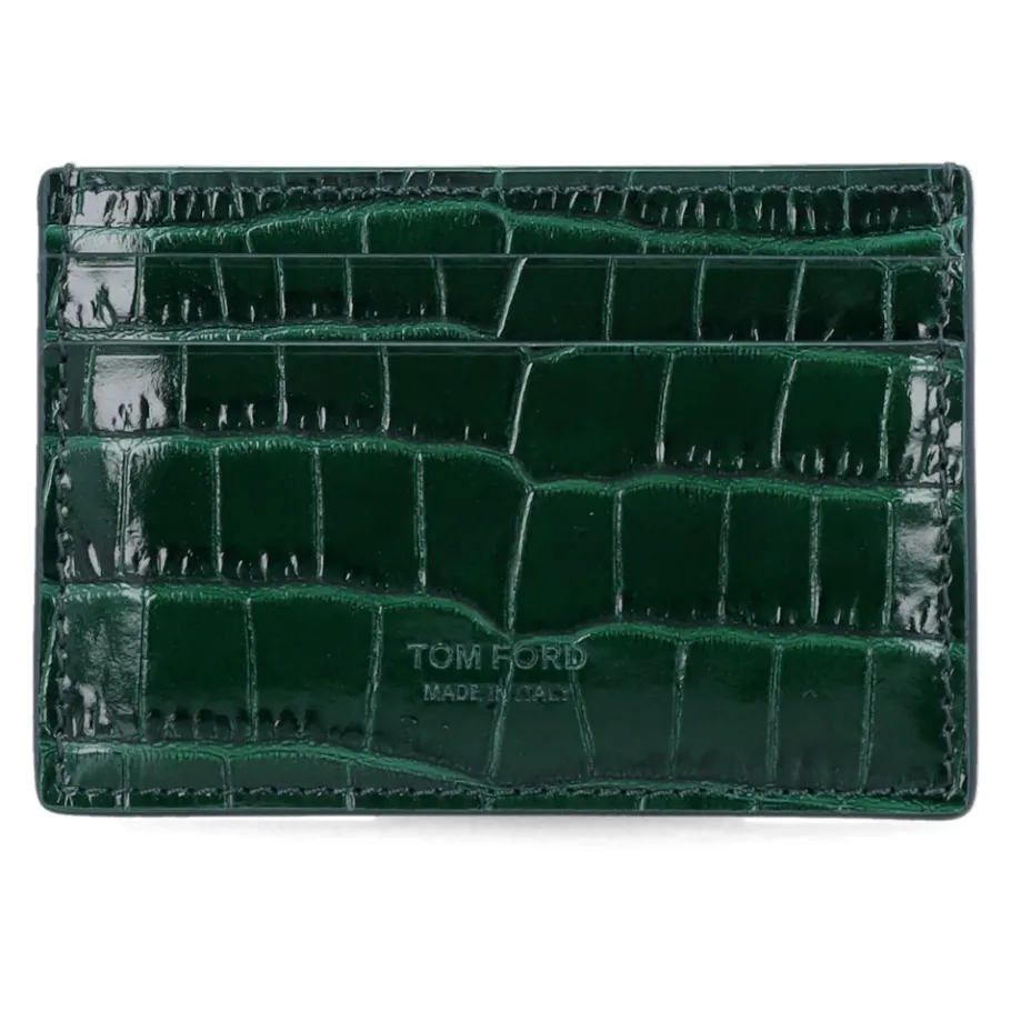 Tom Ford Krokodilreliëf Kaarthouder-Heren Portefeuilles