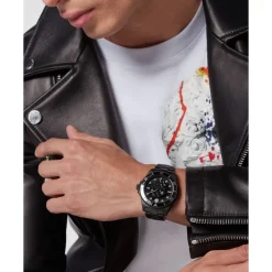 Philipp Plein $kull Diver 44mm Horloge-Heren Horloges