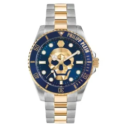 Philipp Plein $kull Diver 44mm Watch-Heren Horloges