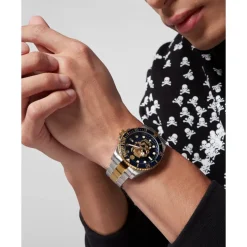 Philipp Plein $kull Diver 44mm Watch-Heren Horloges