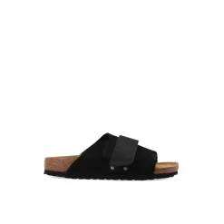 Birkenstock Kyoto Nubuck Sandalen-Heren Slippers