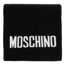 Moschino La Logo Scarf-Heren Sjaals