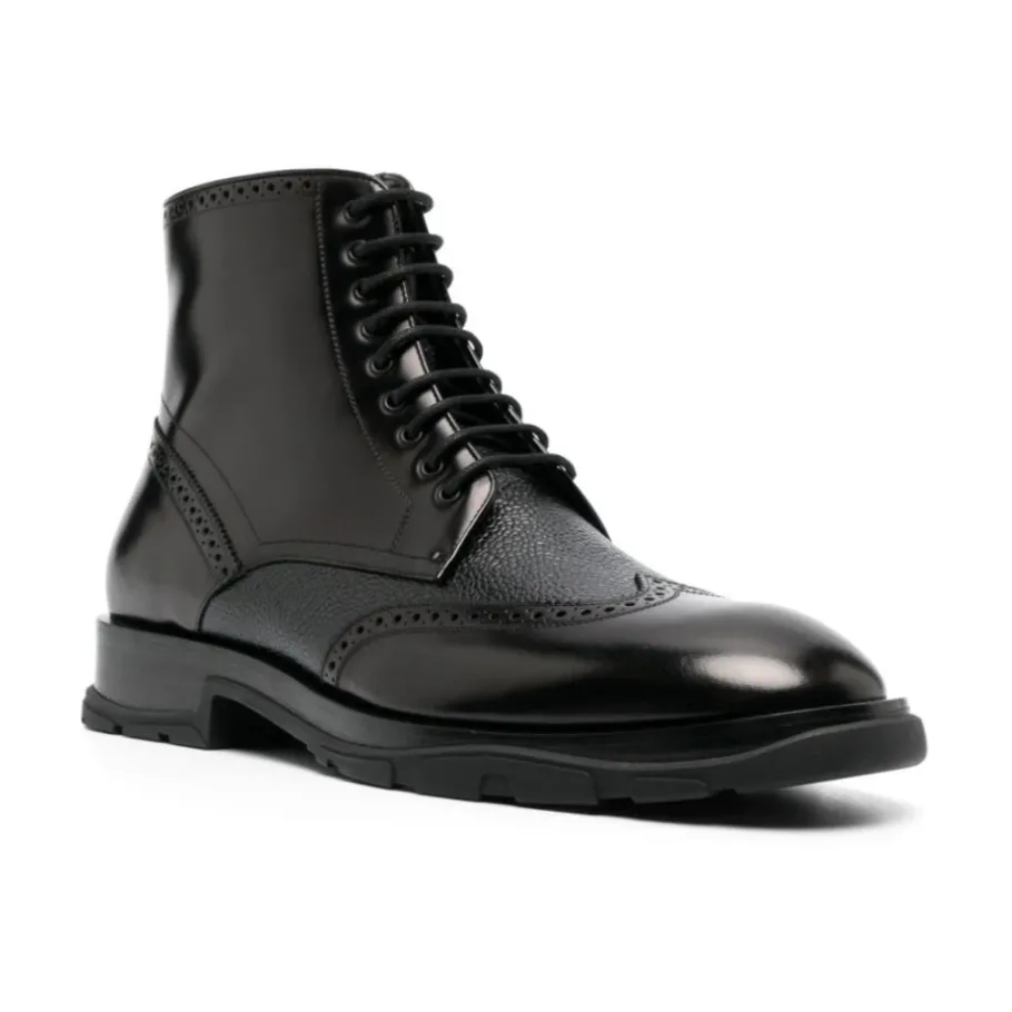 Alexander McQueen Lace-up Boots-Heren Laarzen
