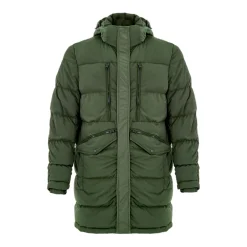 Paul & Shark Lange Gewatteerde Donsjas-Heren Jassen