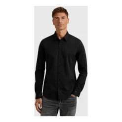 Cast Iron Lange Mouw Twill Jersey Shirt-Heren Overhemden